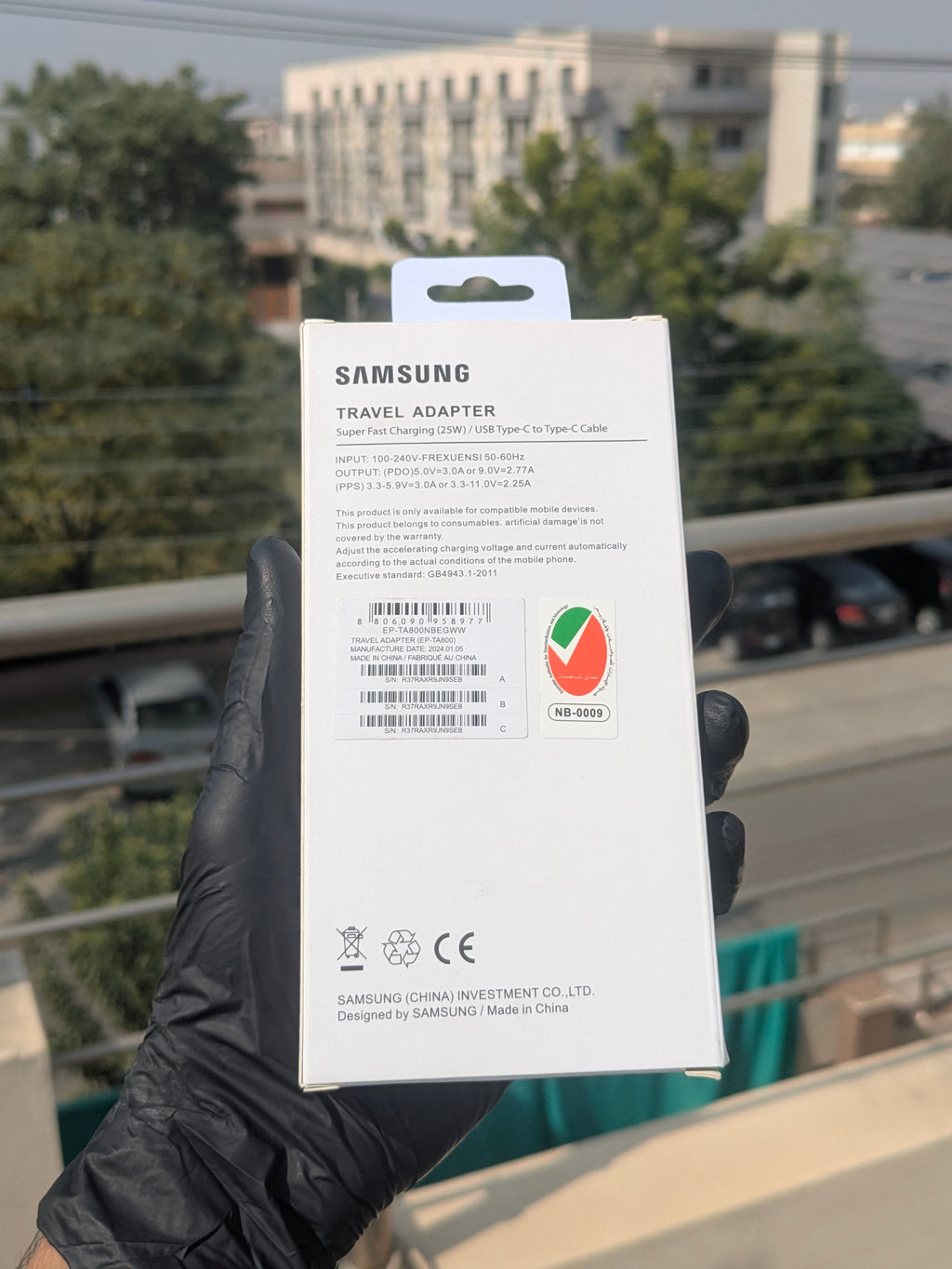 Samsung 25w PD adopter with Free Cable | Fast Charging | 100% original