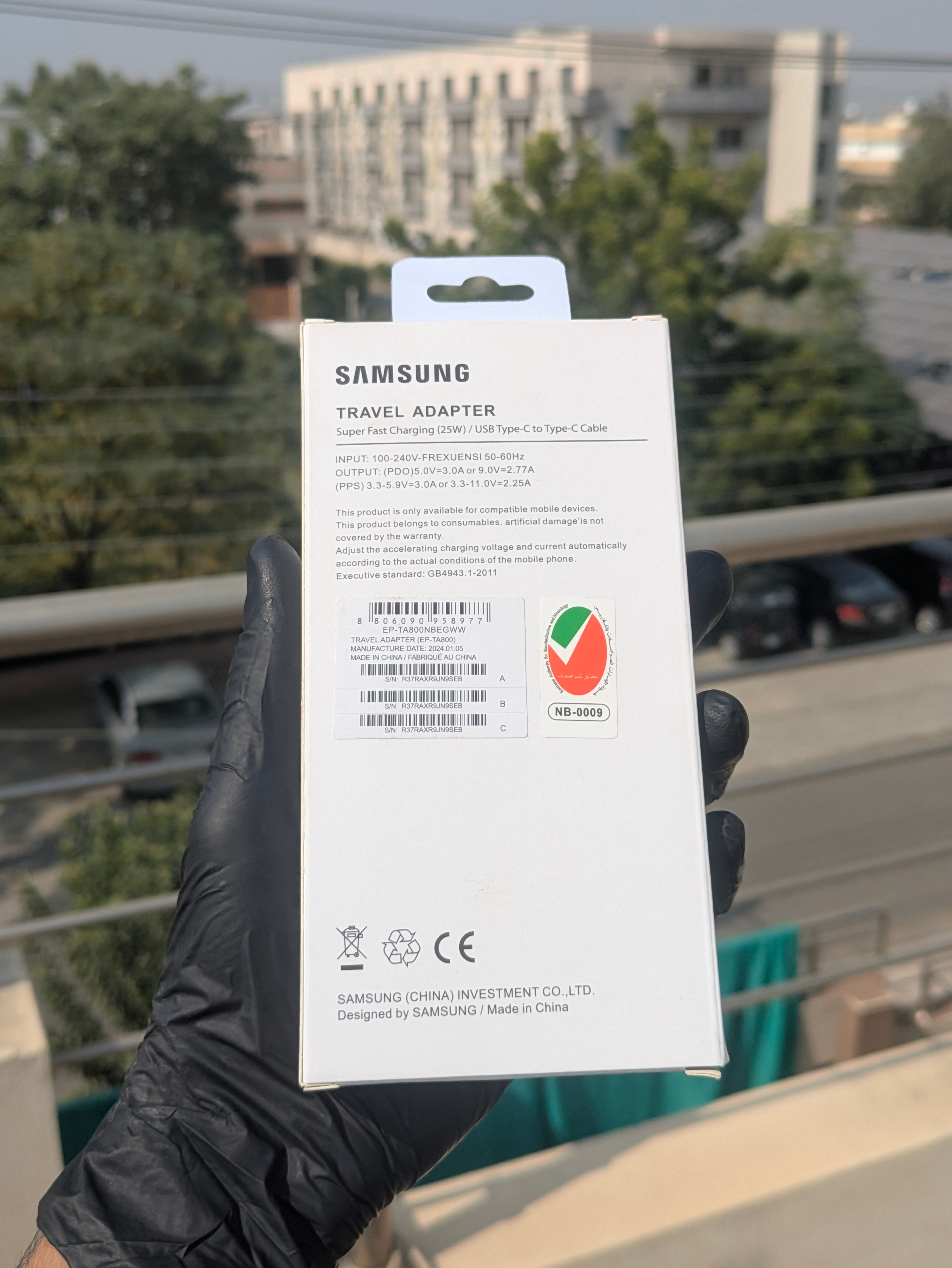 Samsung 25w PD adopter with Free Cable | Fast Charging | 100% original