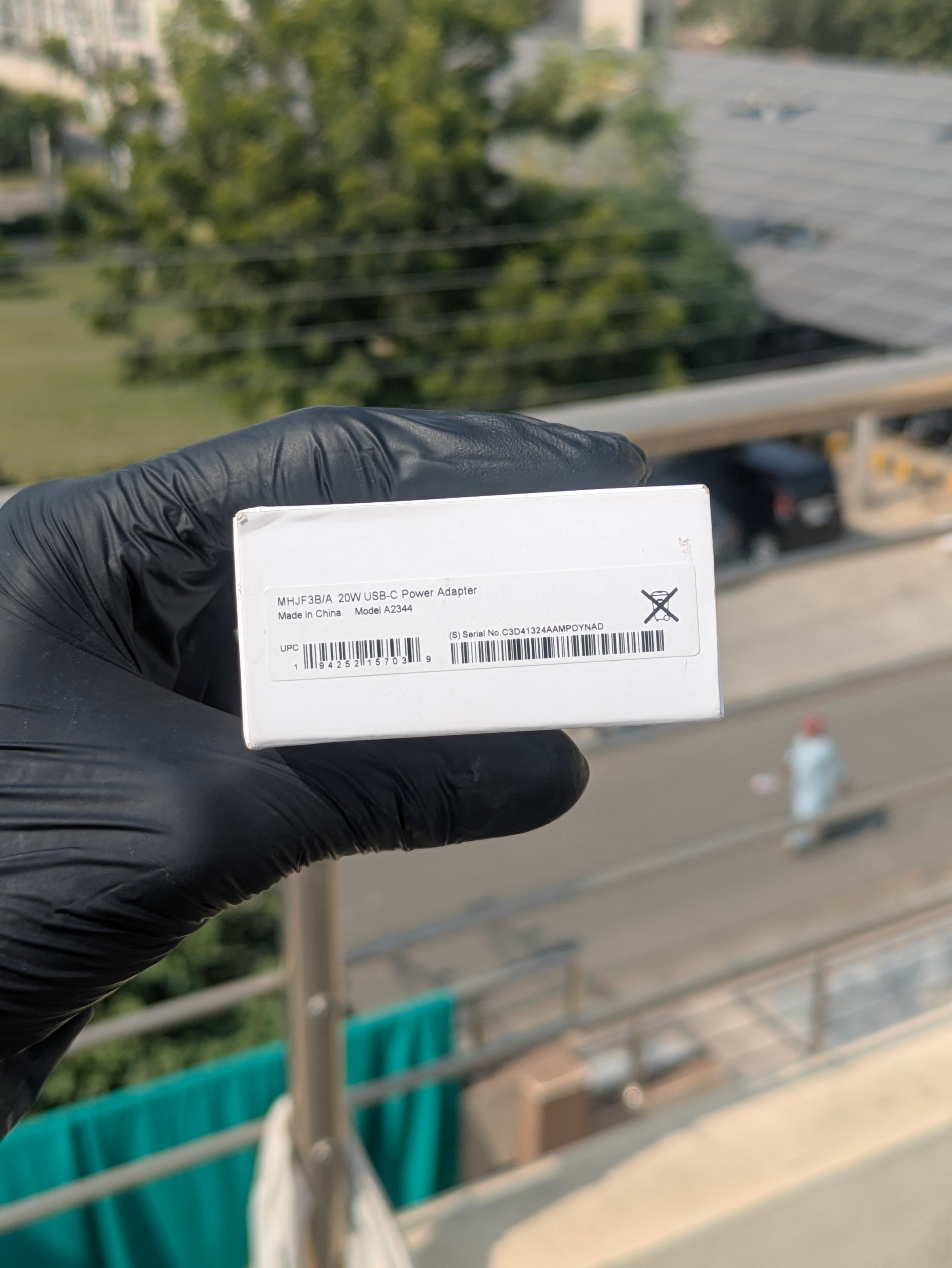 Apple USB-C 20w Power Adapter with Free Original Cable | 100% original | 3 Pin Adopter