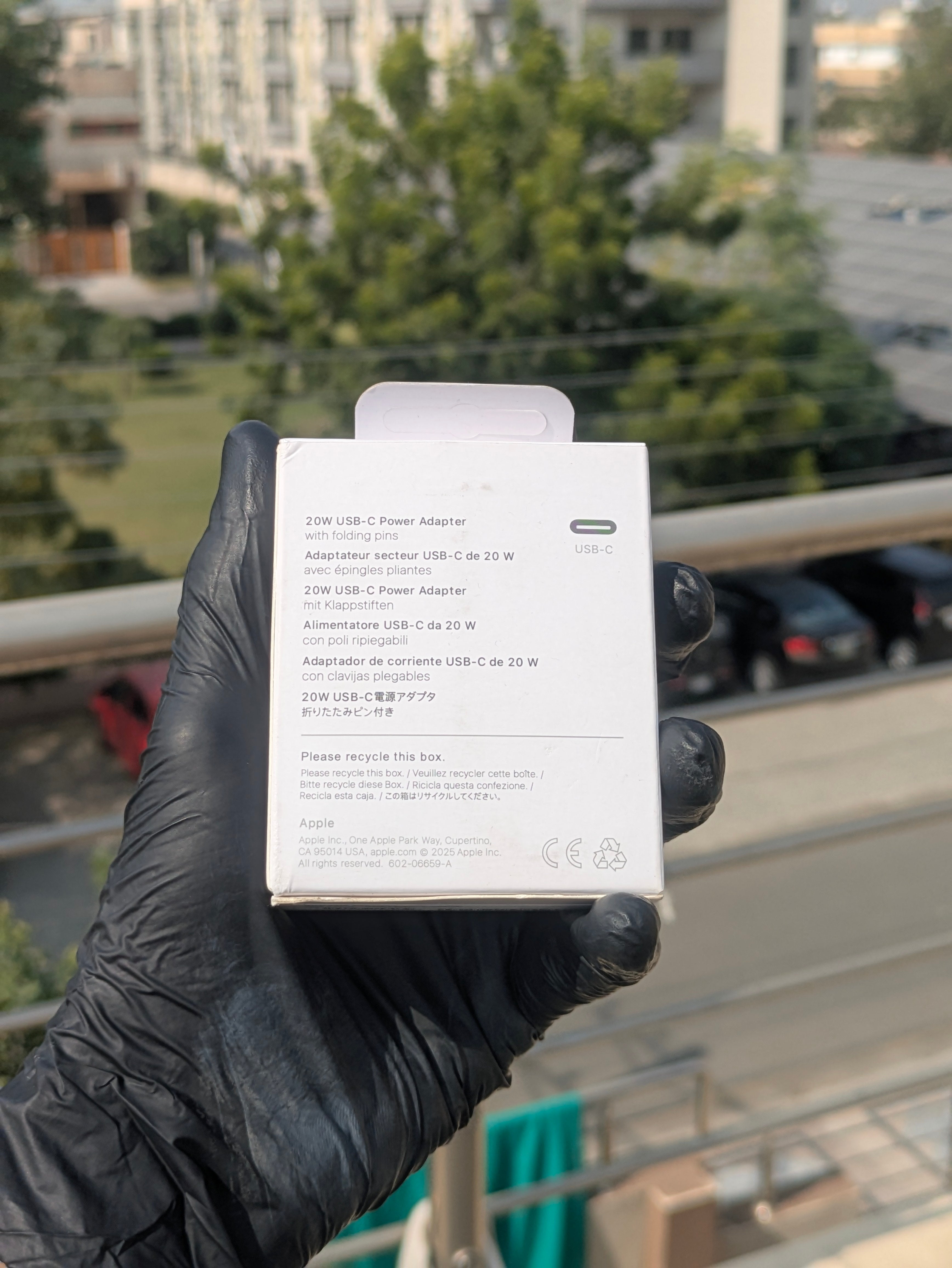 Apple USB-C 20w Power Adapter with Free Original Cable | 100% original | 3 Pin Adopter